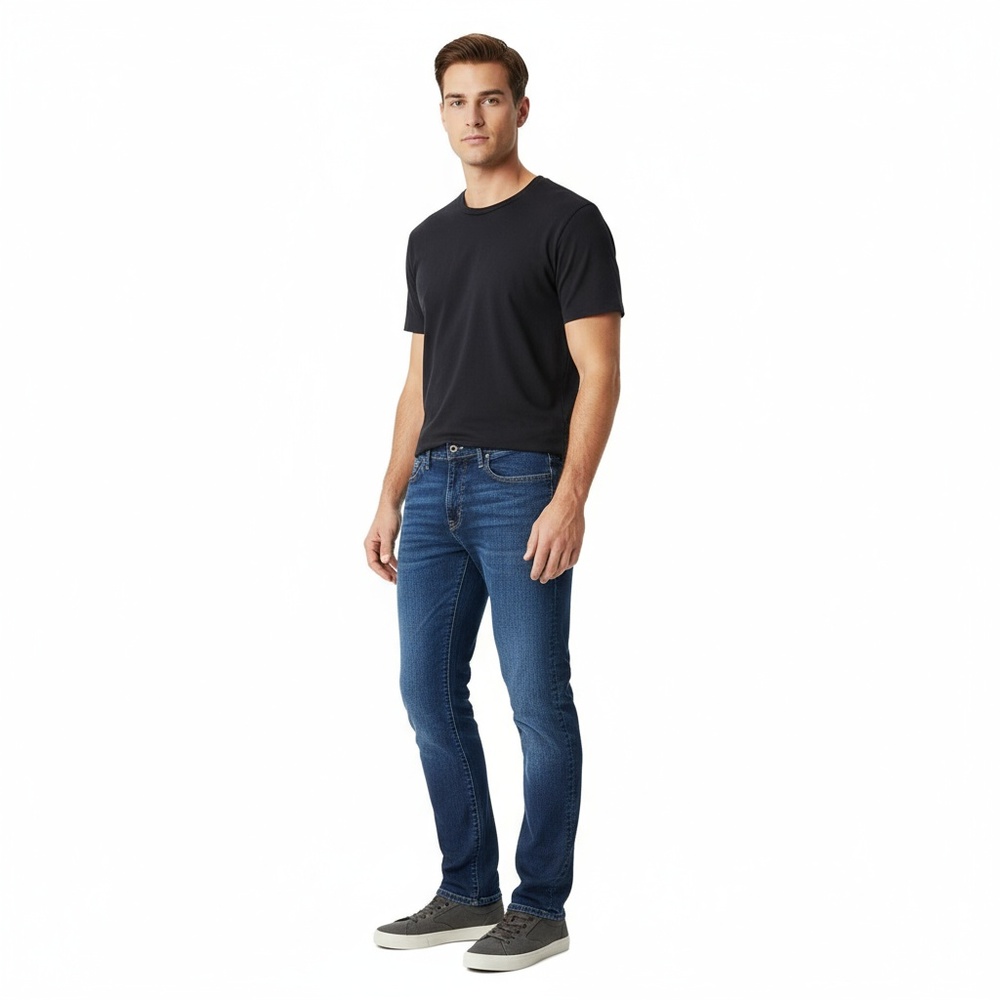 Abercrombie & Fitch Jeans Mens Dark Blue Denim Classic Fit 5 Pocket Casual